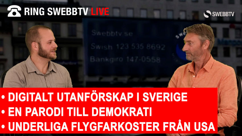 Ring Swebbtv Live 196 Med Jesper Johansson Och Ulf Gabrielsson - Swebbtv