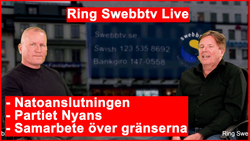 Ring Swebbtv Live nr 165 med Arne Weinz och Lennart Matikainen - Swebbtv