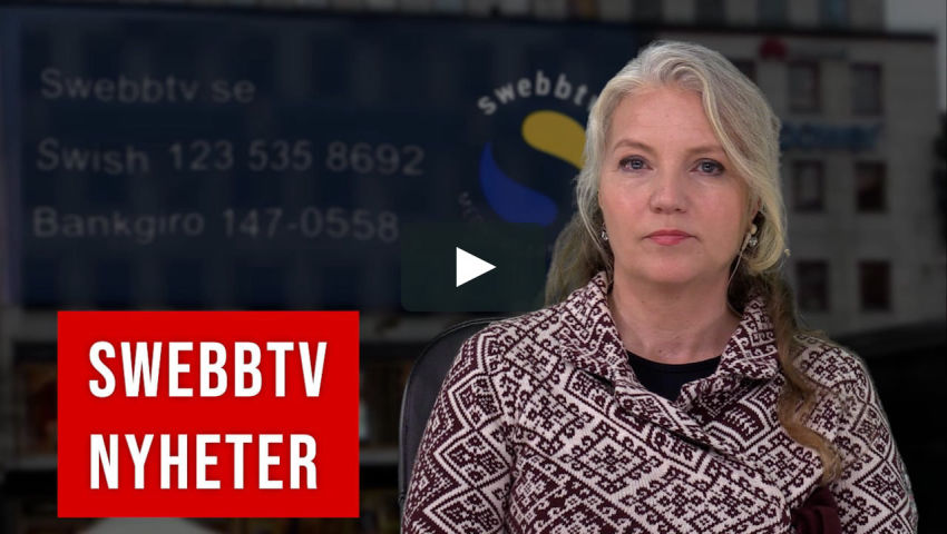 Swebbtv Nyheter 7 April 2021. - Swebbtv