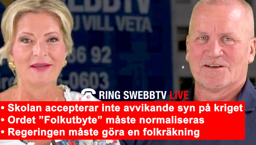 Ring Swebbtv Live 348 med Katerina Janouch och Lennart Matikainen - Swebbtv