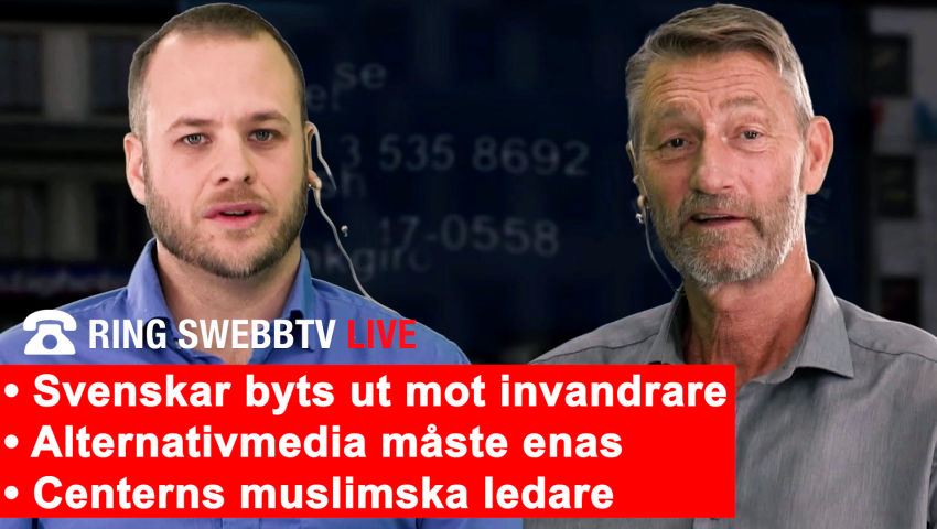 Ring Swebbtv Live 210 Med Ulf Gabrielsson Och Jesper Johansson - Swebbtv