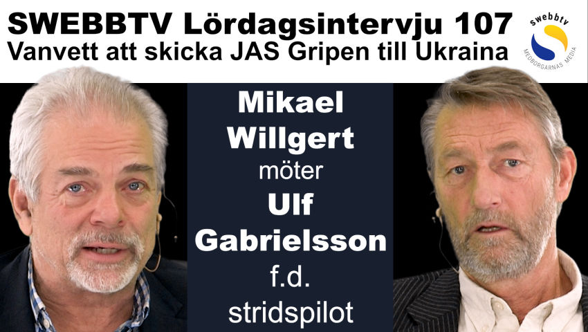 Vanvett att skicka JAS Gripen till Ukraina - Stridspilot Ulf ...