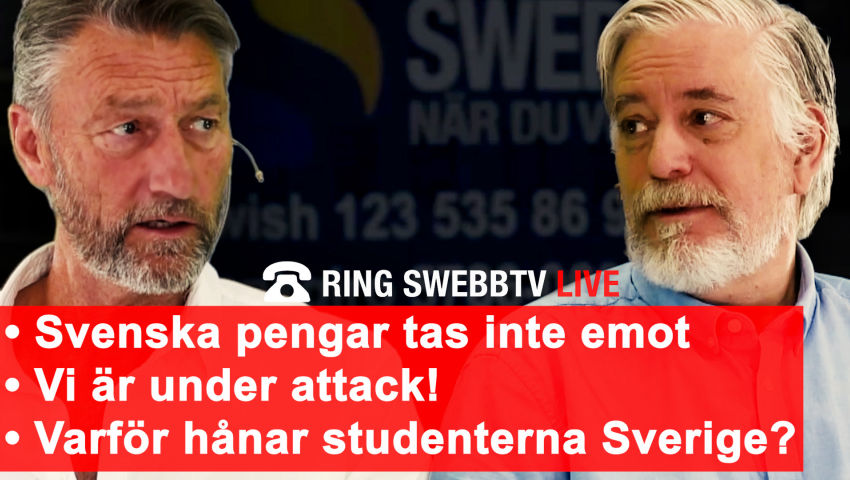 Ring Swebbtv Live 260 Med Ulf Gabrielsson Och Staffan Mörner - Swebbtv