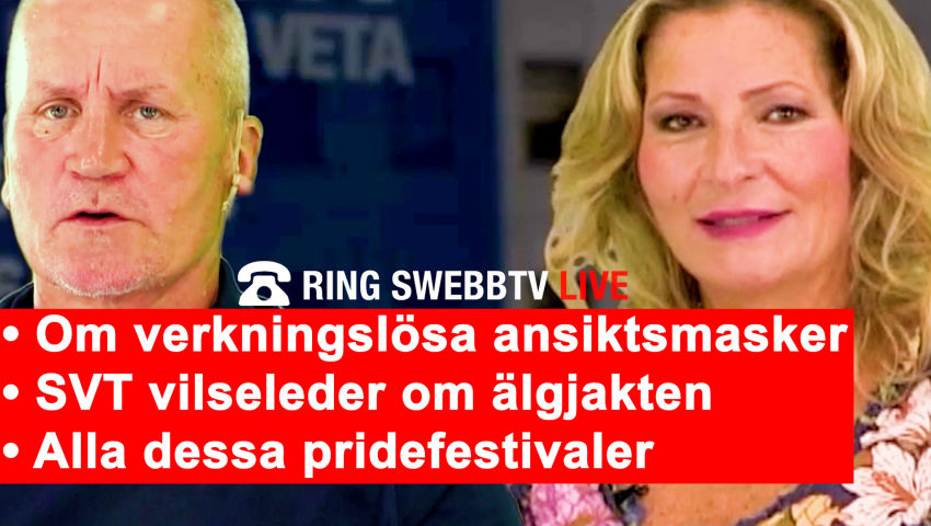 Ring Swebbtv Live 274 Med Katerina Janouch Och Lennart Matikainen - Swebbtv