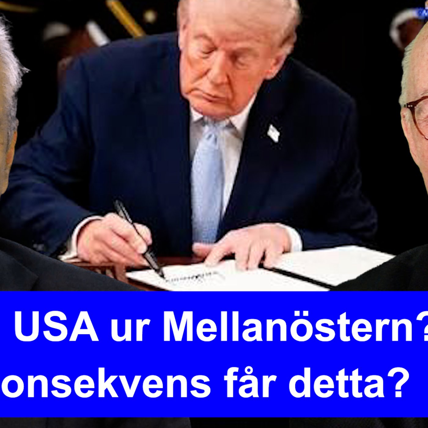 Drar sig USA ur Mellanöstern? G7-mötet och Erika Bjerströms rasism mot vita män i Omvärldsanalys 306 episode artwork