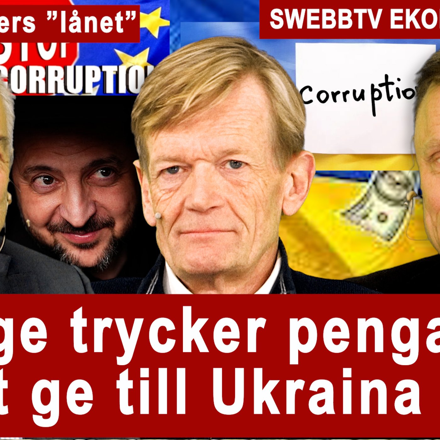 Sverige trycker pengar att ge till Ukraina, hur skydda sig mot stagflation Och Petrodollar i Iran i Ekonomimagasin 101 episode artwork