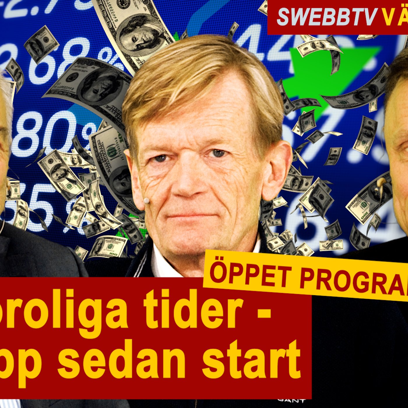 ÖPPET PROGRAM: Swebbtv värdepappersportfölj 6 maj 2026 | Trots oroliga tider -  portföljen 50 % upp sedan start episode artwork