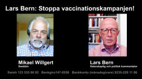 Lars Bern kräver att vaccinationskampanjen stoppas! Blodproppar, patenterade virus, biovapen mm. by Swebbtv